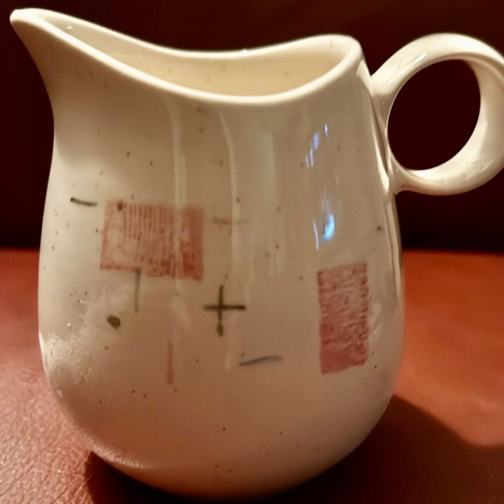 Tickled Pink Vernon ware Creamer